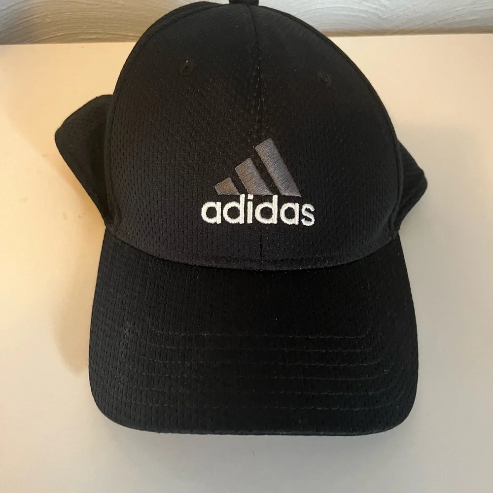 Adidas Three Stripe Logo Baseball Hat